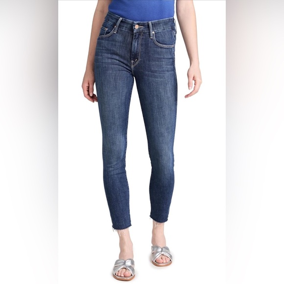 MOTHER The Looker Ankle Fray Jeans — “Tongue and Chic,” Size 27 - Picture 9 of 12